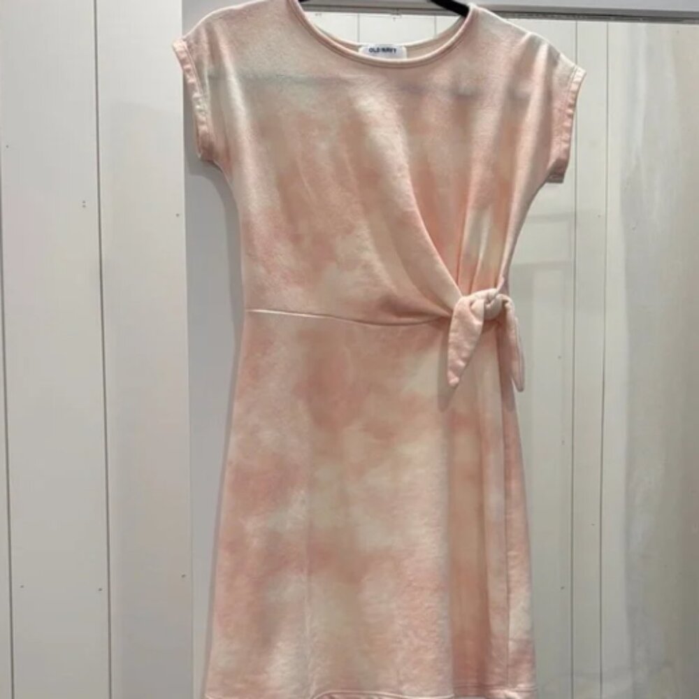 Old Navy Pink Tie-Dye Kids Dress